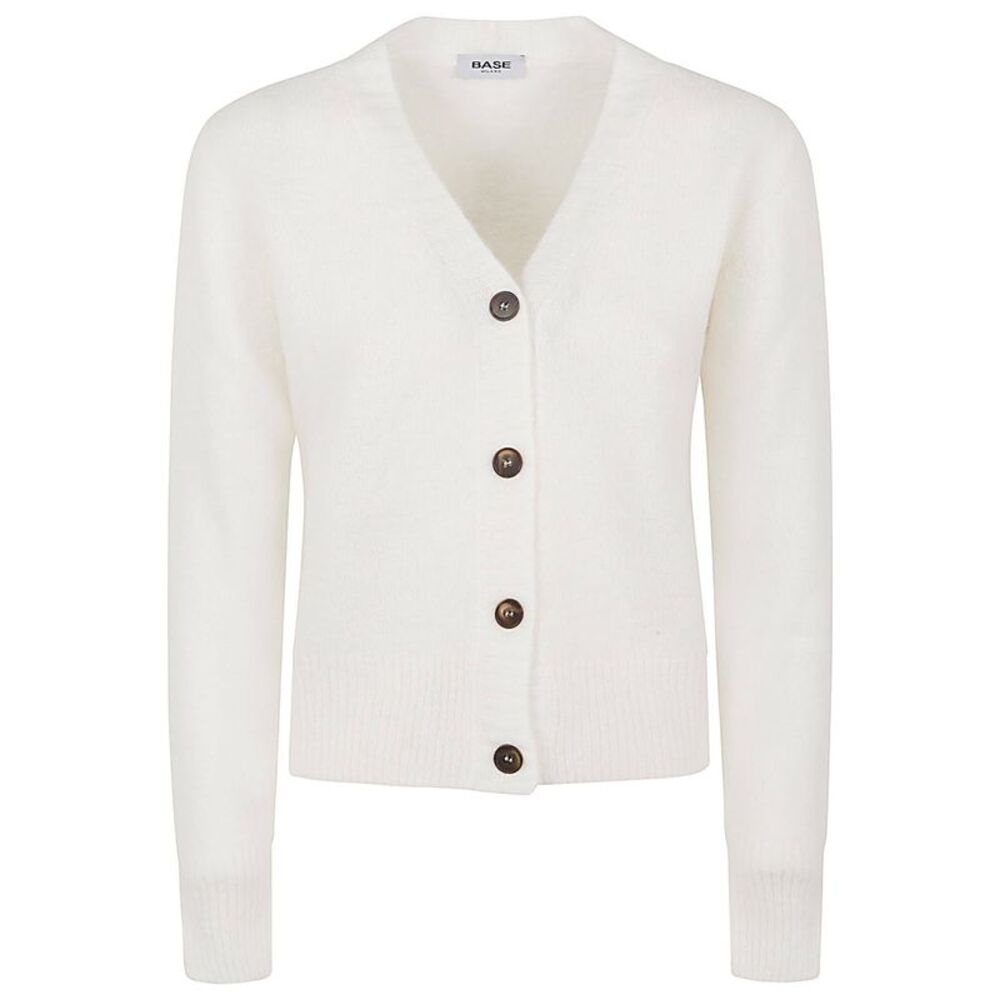 Base Women's Wool V-Necked Cardigan